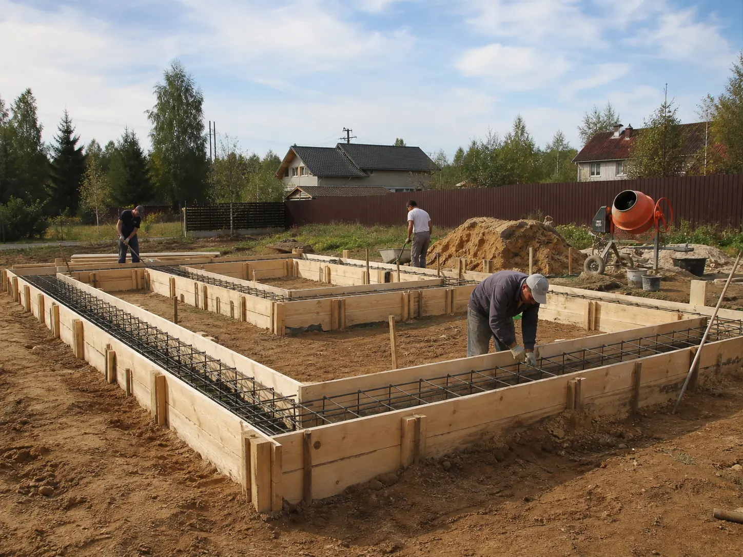 Foundation construction