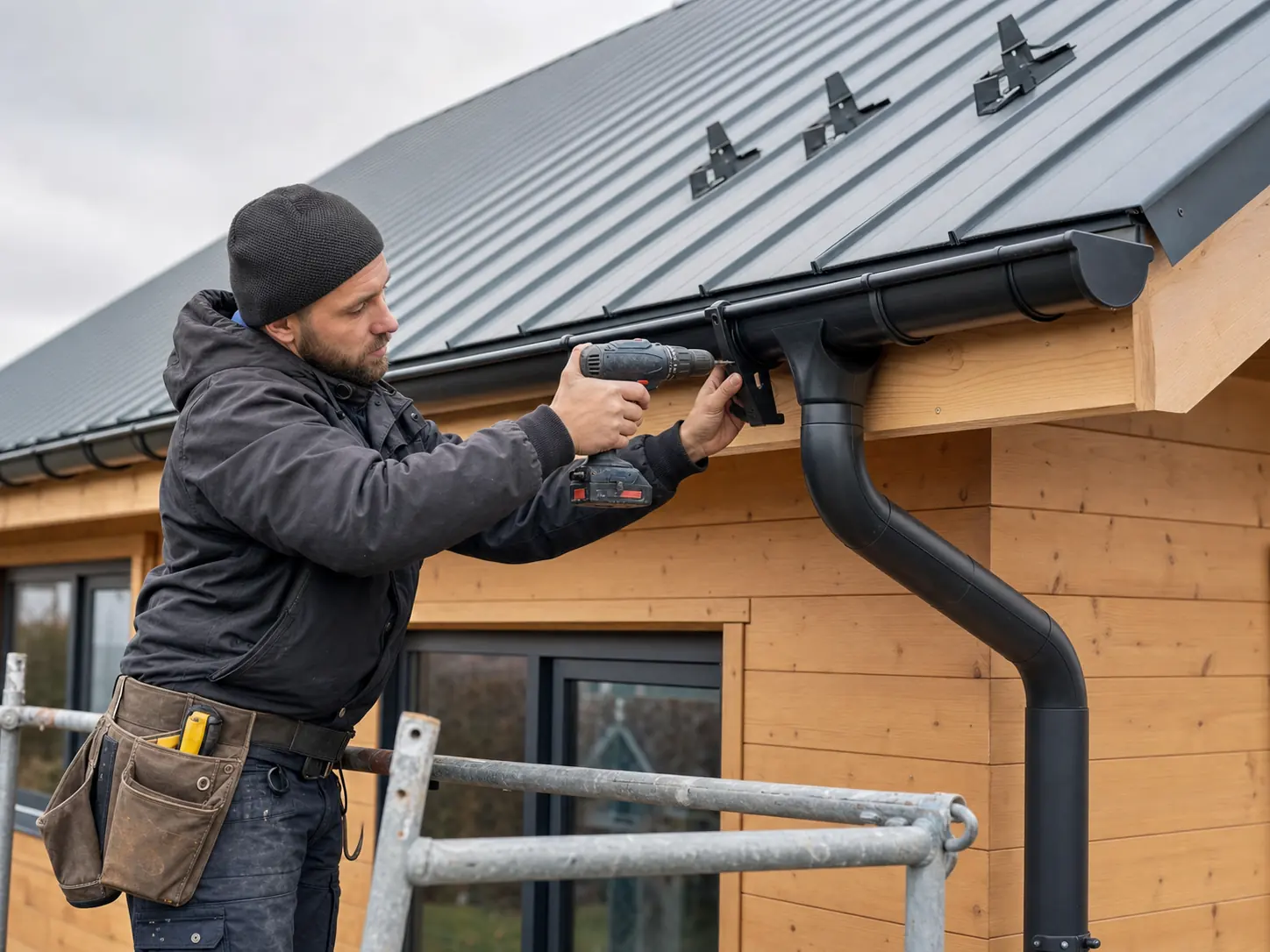 Gutter installation