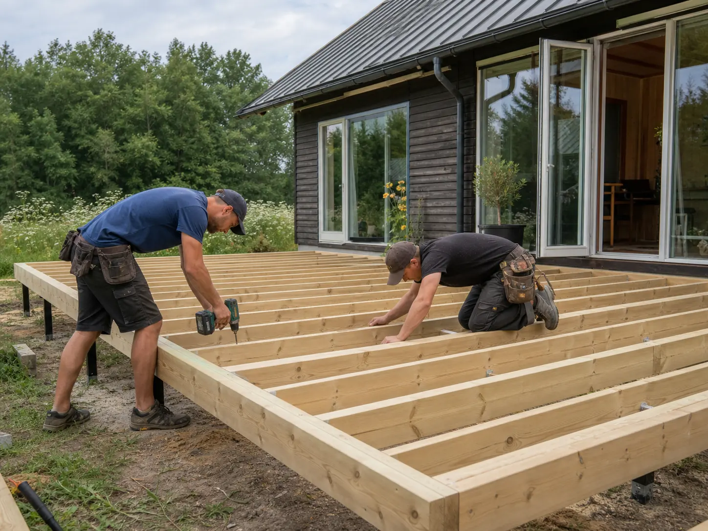 Terrace construction